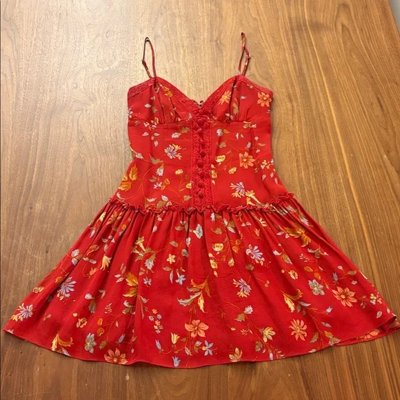 Reformation Citrus Dress In Borsa - Picture 4 of 5